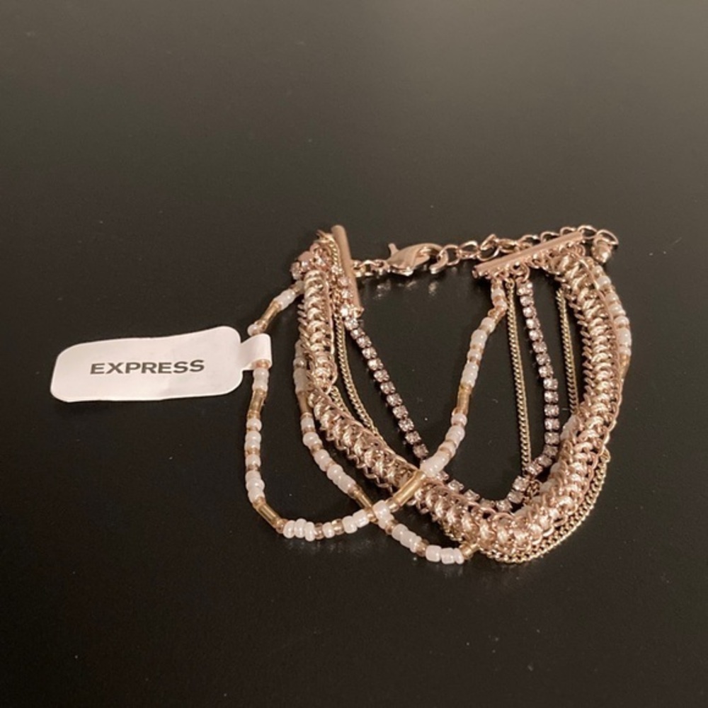 Express Multi-Tone Layered Bracelet